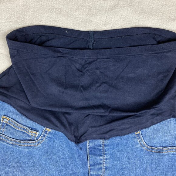 GAP Maternity Easy Leggings Size 4 Blue Jeans Leggings Skinny Slim Leg Pants - Picture 9 of 15